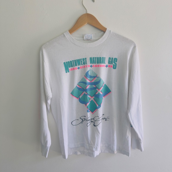 Northwest Natural Gas Vintage Long Sleeve Shit - Picture 1 of 6